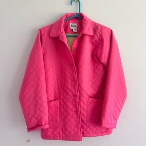 Lilly Pulitzer Vibrant Pink Outerwear